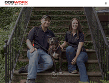 Tablet Screenshot of dogworx.us